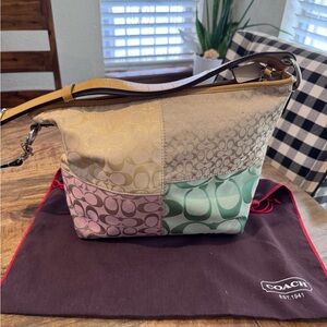 Coach Multicolor Patchwork Women's Bag